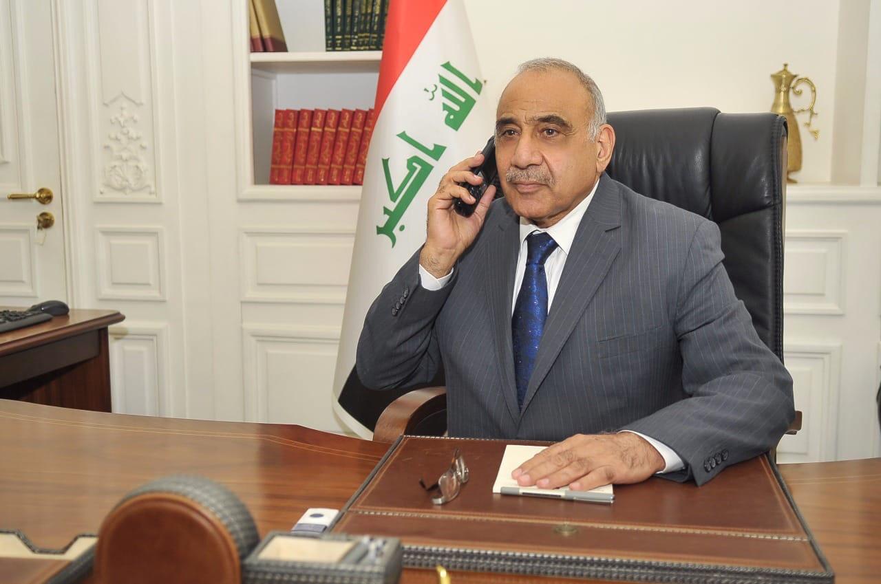 رئيس الحكومة العراقية يبحث هاتفيا مع الرئيس الإيراني تطوير العلاقات وأزمة الجولان