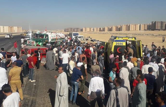 مصرع 12 عاملا وإصابة 5 في تصادم مروع بالصحراوي الغربي