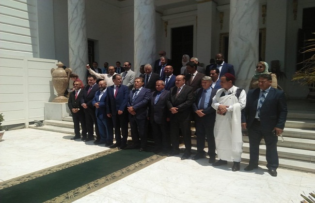 وفد البرلمان الليبي يشكر القيادة المصرية: “جهودكم محل تقدير دائم”