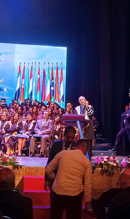 في حفل تخريج دفعة جديدة لكلية “اللغة والإعلام” بالأكاديمية البحرية.. د.إسماعيل عبد الغفار: نشعر بفخر كبير ونقدم كوكبة متميزة لأفضل الشباب