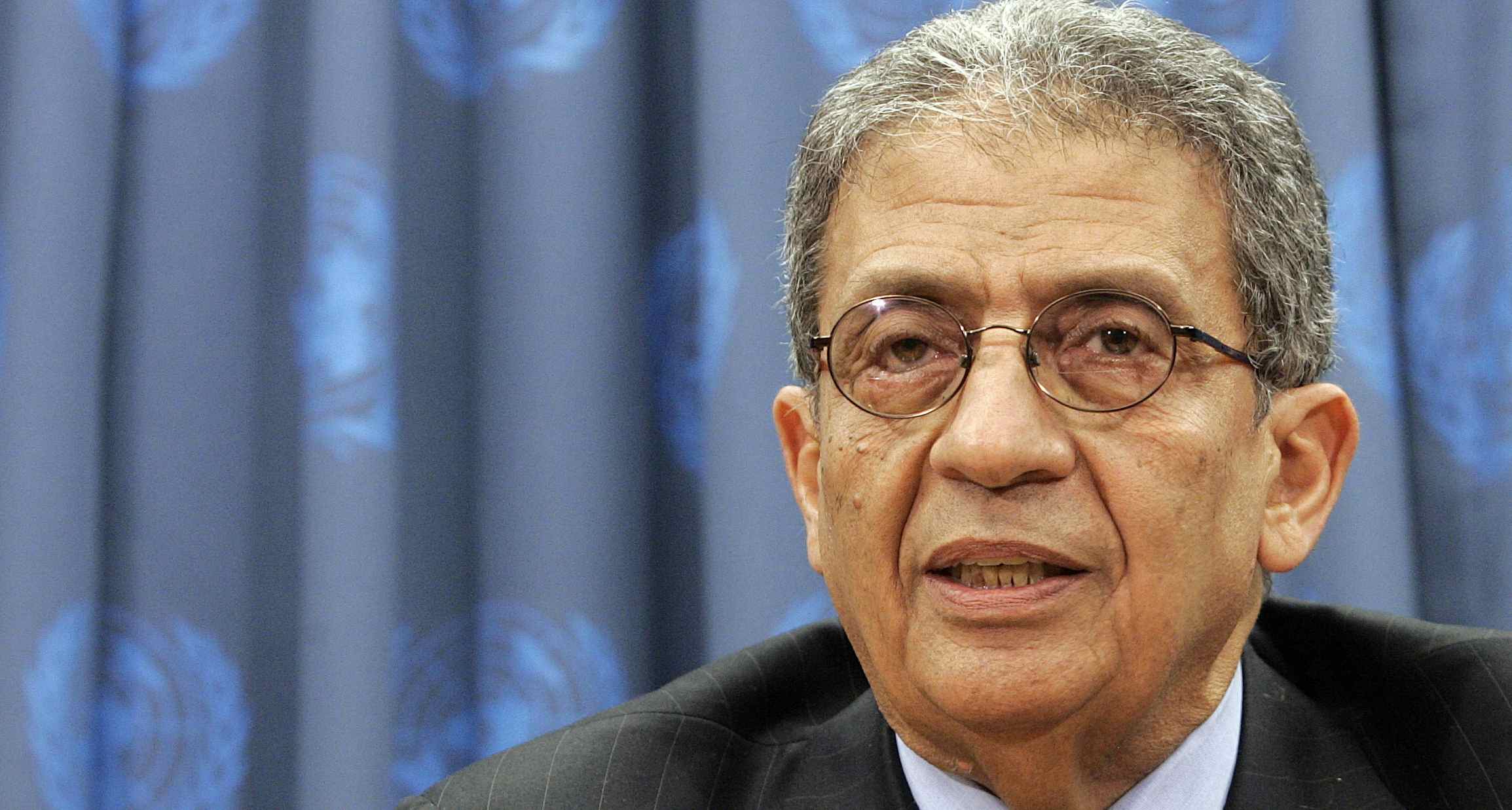 Press Conference: H.E. Mr. Amre Moussa, Secretary-General of the League of Arab States.