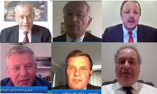 في مؤتمر عبر الإنترنت.. مشرعون أوروبيون يدينون تقاعس النظام الإيراني في مواجهة “كورونا”