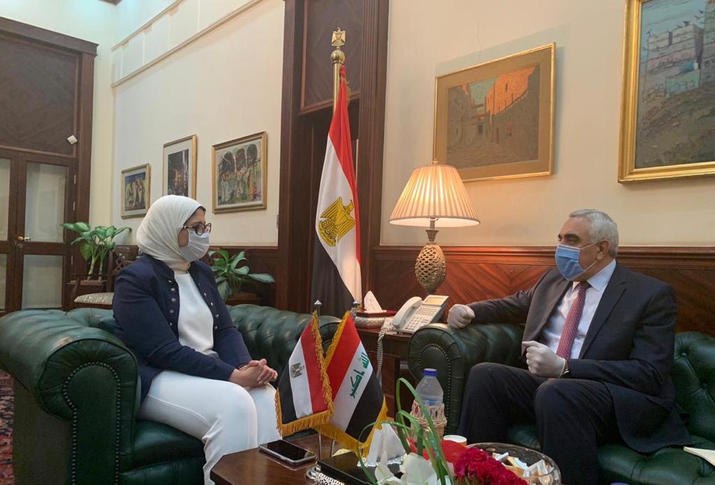 مصر مستعدة لتجهيز العراق بالمعدات الطبية اللازمة لمواجهة”كورونا” خلال ٧٢ ساعة
