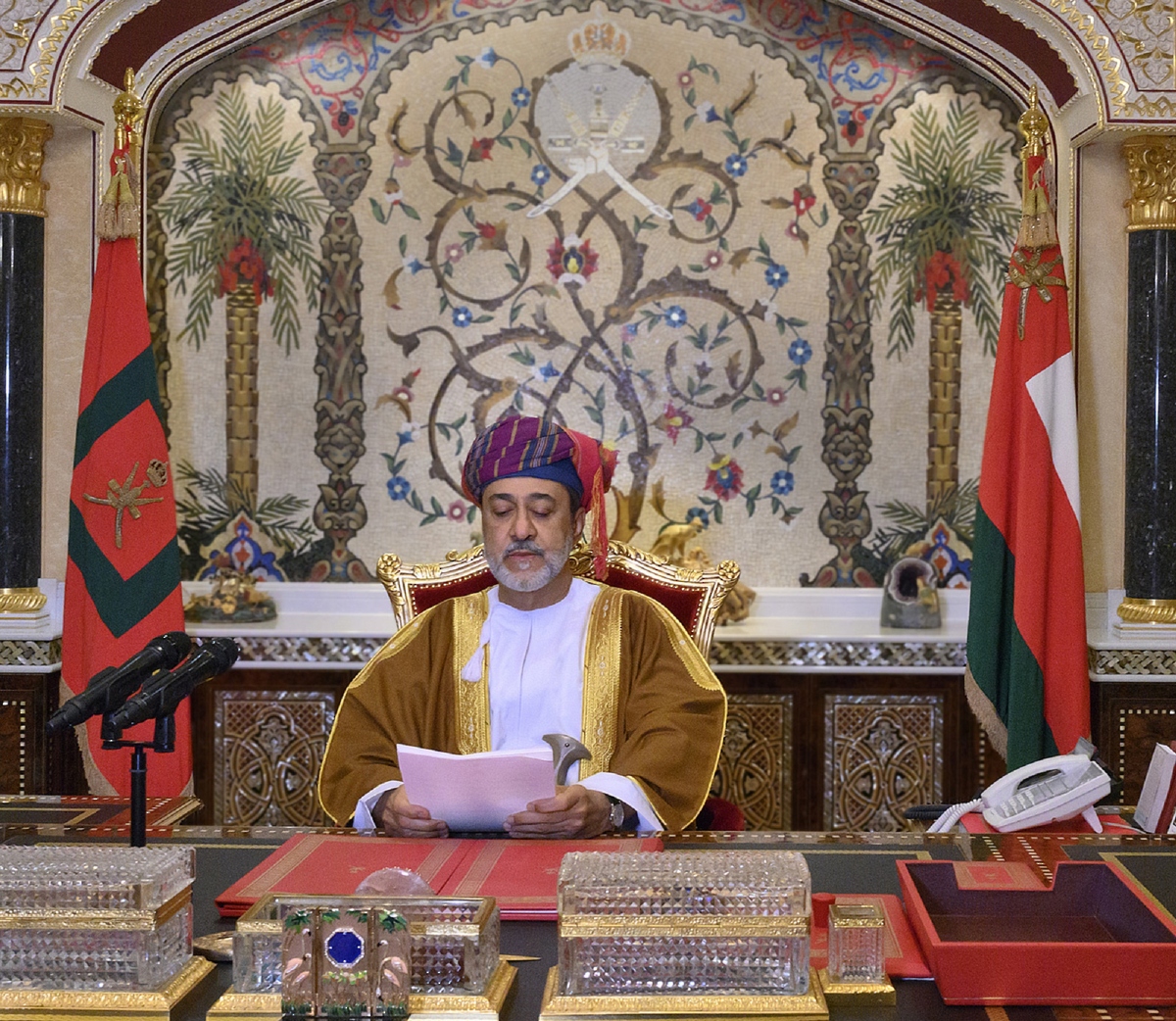 رؤساء المجالس التشريعية الخليجية يعربون عن ثقتهم في السلطان هيثم بن طارق لمواصلة مسيرة التنمية العُمانية