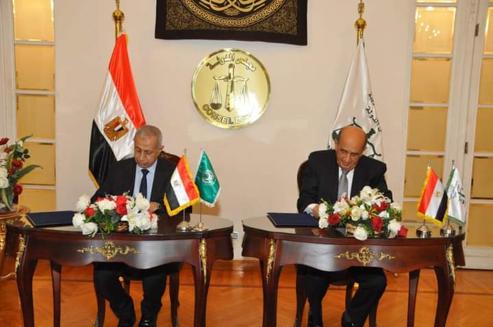 تجديد بروتوكول التعاون بين “الأكاديمية البحرية” و”مجلس الدولة” لدعم نظم التقاضي عن بعد رقميا