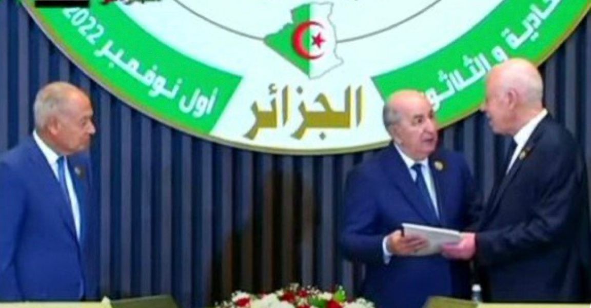 أمام قمة الجزائر.. قيس سعيد يدعو ل”لم الشمل العربي ” وتجاوز الخلافات لمواجهة التحديات الراهنة