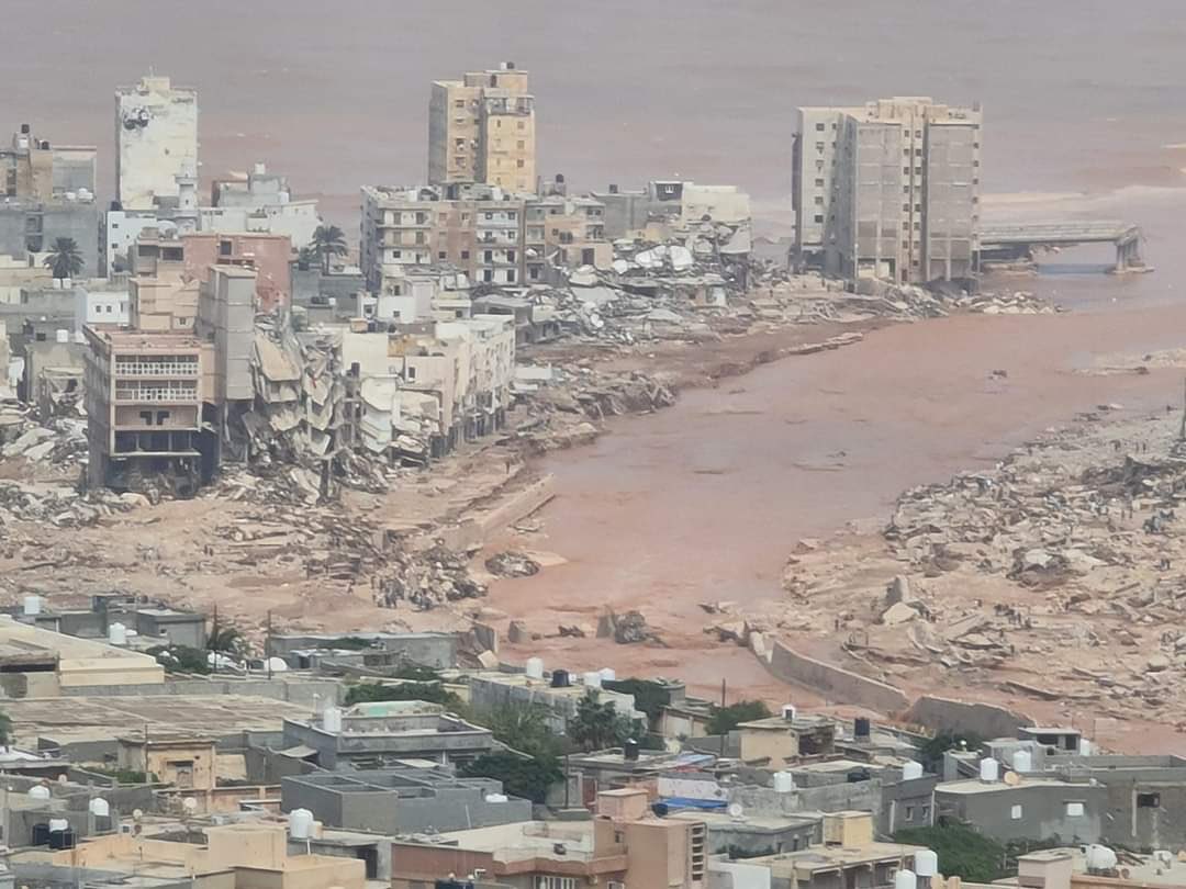 وزير الطيران الليبي: الوضع كارثي و25 في المئة من مدينة درنة قد اختفى