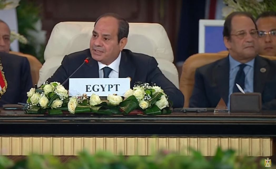 “السيسي”: تصفية القضية الفلسطينية لن يحدث على حساب مصر.. وحماية الشعب الفلسطيني واجب دولي