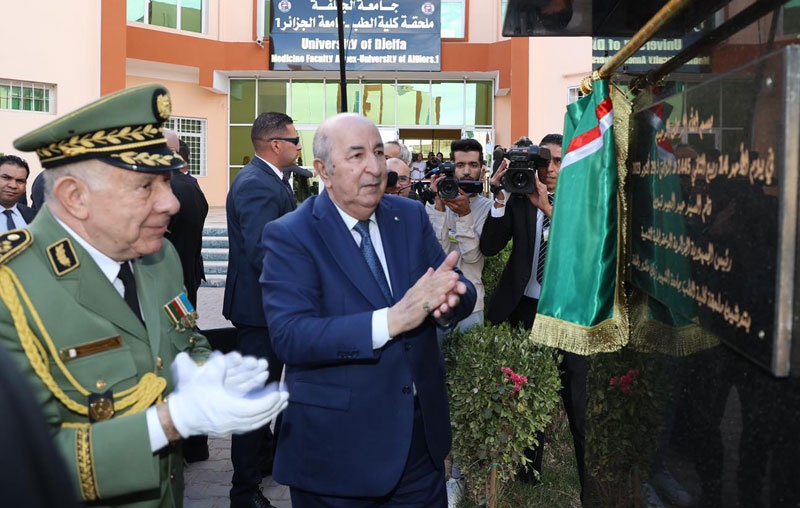 الرئيس الجزائري يزور أول محافظة خارج العاصمة منذ انتخابه في 2019