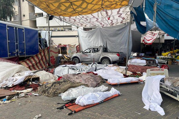 منظمة الصحة العالمية تعلن مجمع الشفاء “منطقة موت”