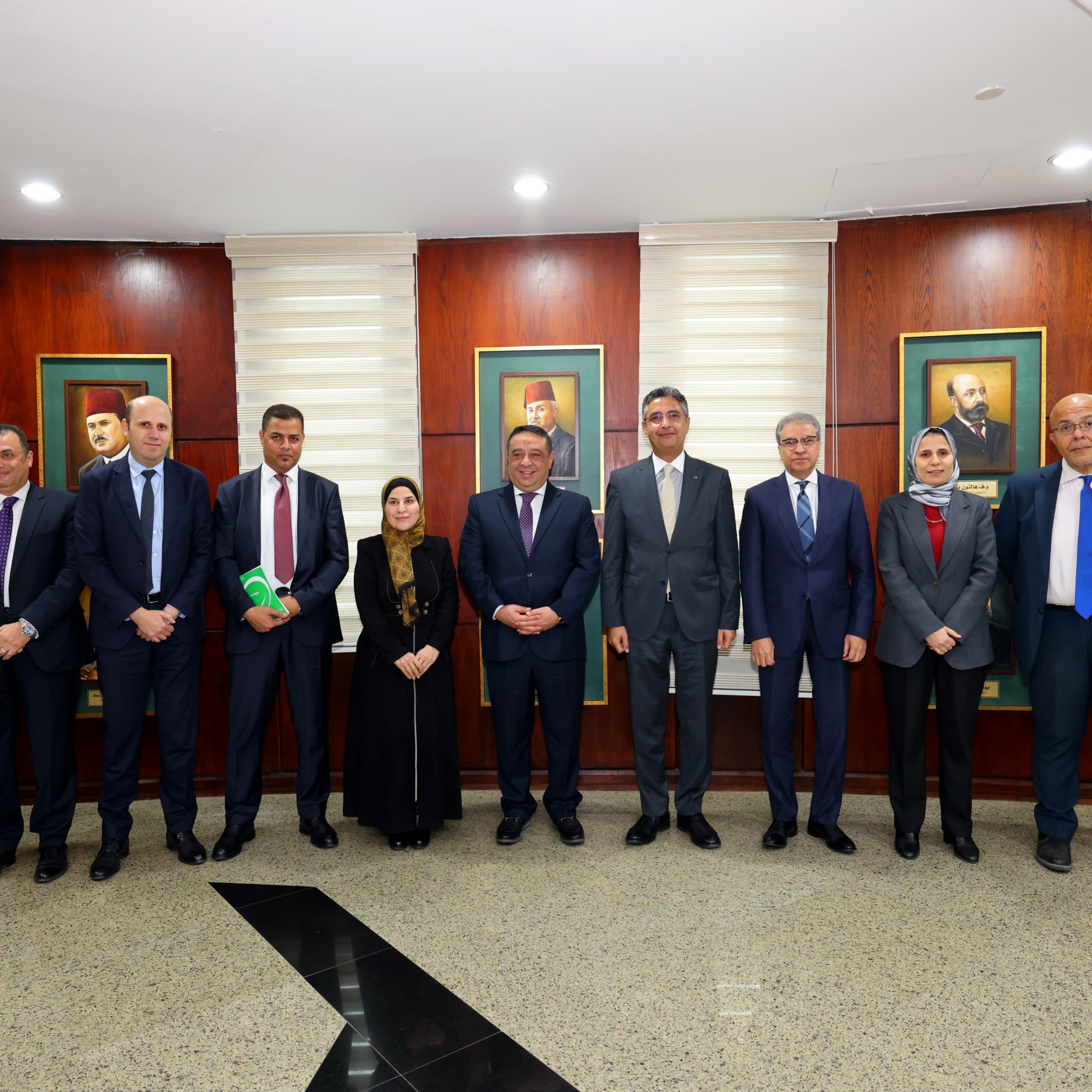 البريد المصري يقدم خبراته الخدمية والتكنولوجية إلى البريد الأردني