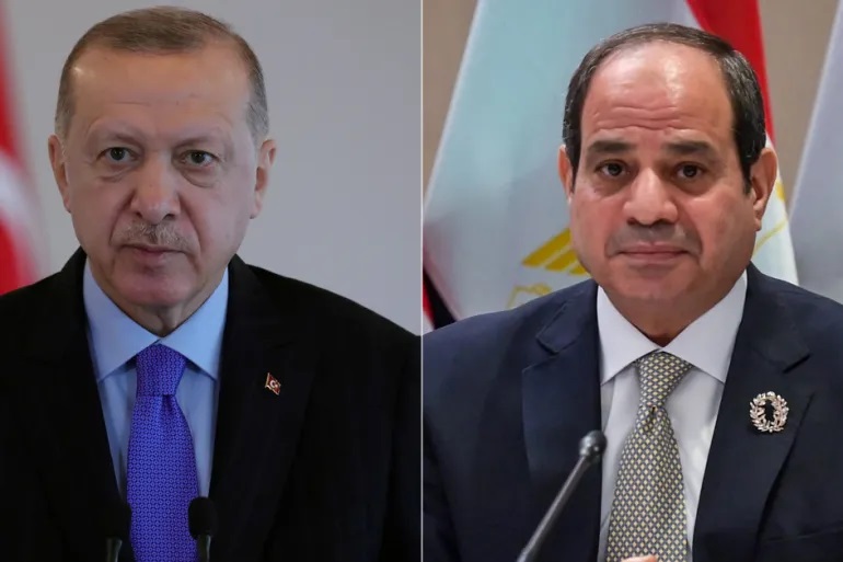 “إردوغان” في القاهرة لإتمام عودة العلاقات بين مصر وتركيا