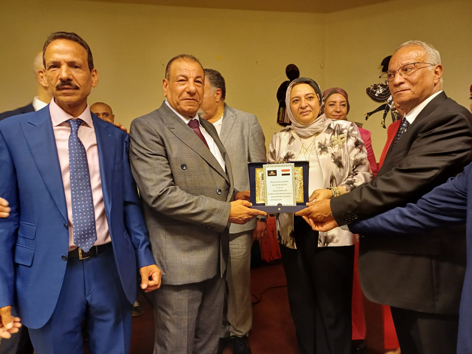 تكريم رواد الجالية المصرية في إيطاليا