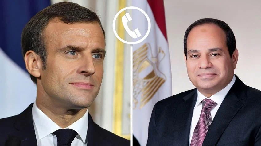 “السيسي” و”ماكرون” يبحثان هاتفيا عقد قمة مصرية فرنسية أردنية بخصوص غزة