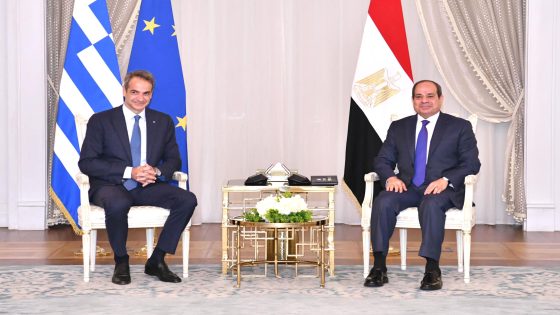 “السيسي” ورئيس الحكومة اليونانية حريصان على إنهاء الضربات المتبادلة بين إيران وإسرائيل