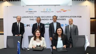 مجمع ينمو اللوجيستي الممول من البنك التجاري الدولي يحصل على شهادة EDGE Advanced”” للمباني الخضراء