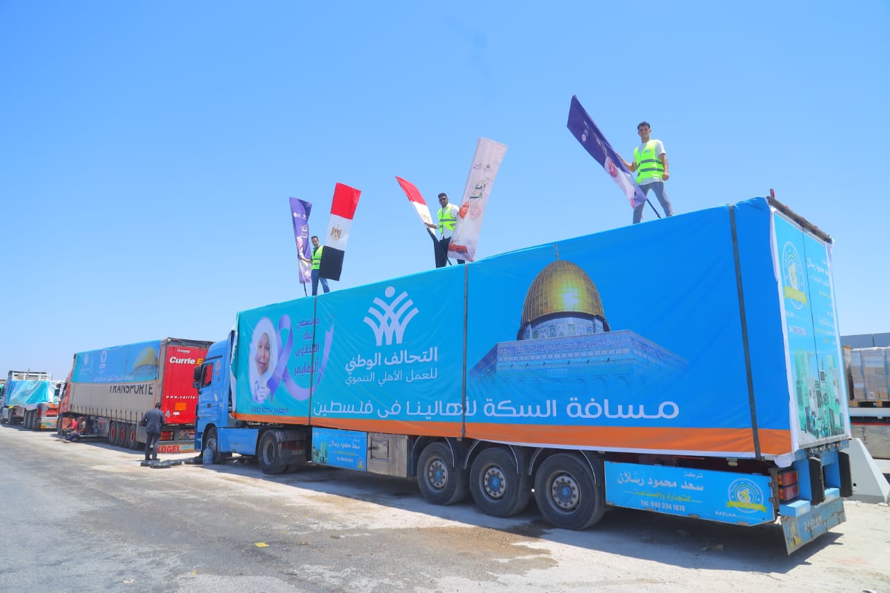 مؤسسات العمل الأهلي بمصر تواصل تقديم المساعدات الإنسانية لأهالي غزة