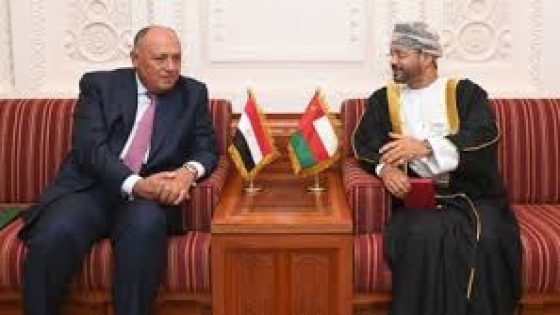 مصر وعمان يدعوان إلى حل النزاعات بالطرق السلمية