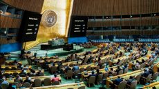 إجماع عربي بعد تصويت أممي ساحق على إعلان نيويورك بشأن تنفيذ حل الدولتين وإقامة دولة فلسطينية مستقلة