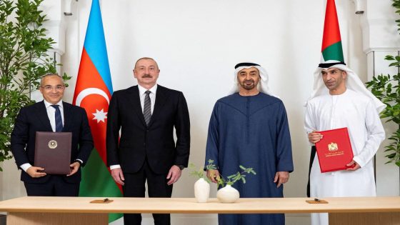 شراكة استراتيجية كاملة بين الإمارات وأذربيجان