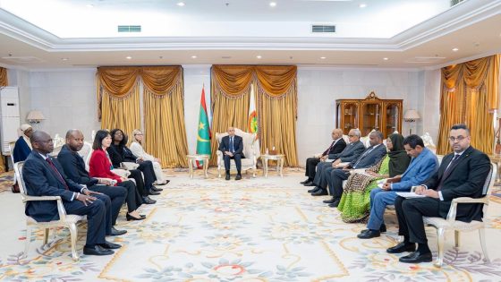 الرئيس الموريتاني يبحث مع وفد البنك الدولي الإطار الجديد للشراكة للسنوات الخمس المقبلة