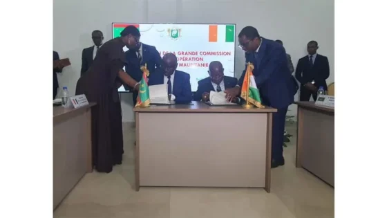 انطلاق أعمال الدورة الأولى للجنة العليا المشتركة الإيفوارية–الموريتانية في أبيدجان