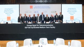 البنك التجاري الدولي (CIB) يقود تحالفًا مصرفيًا يضم ثمانية بنوك لمنح تمويل مشترك بقيمة 8 مليارات جنيه مصري لصالح شركة أورانج مصر للاتصالات