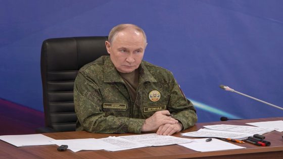 epa12614738 A still image taken from a handout video provided on 27 December 2025 by the Kremlin.ru shows Russian President Vladimir Putin during a visit to a command post of Russian Army amid the Russian-Ukrainian conflict in an undisclosed location. Russian forces have taken control of the town of Dimitrov (Mirnograd) in the Donetsk People's Republic (DPR) and the town of Gulyaipole in the Zaporozhye region, Russian General Staff Chief Valery Gerasimov said. EPA/KREMLIN.RU / HANDOUT HANDOUT EDITORIAL USE ONLY/NO SALES