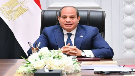 السيسي: مصر تواصل جهود الوساطة لوقف الحرب ويحذر من ضريبة باهظة لاستمرارها