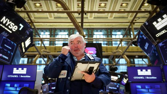 Traders work on the floor at the New York Stock Exchange (NYSE) in New York City, U.S., March 2, 2026. REUTERS/Brendan McDermid TPX IMAGES OF THE DAY