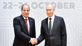 السيسي يؤكد لبوتين ضرورة التهدئة في الشرق الأوسط وتعزيز التنسيق لحل أزمات المنطقة