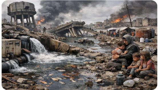 أثر الحروب على الموارد المائية