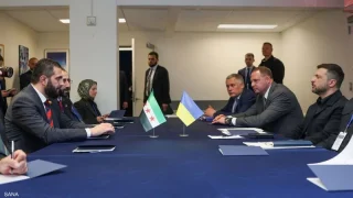 زيارة مفاجئة لـفولوديمير زيلينسكي إلى سوريا ولقاء مع أحمد الشرع