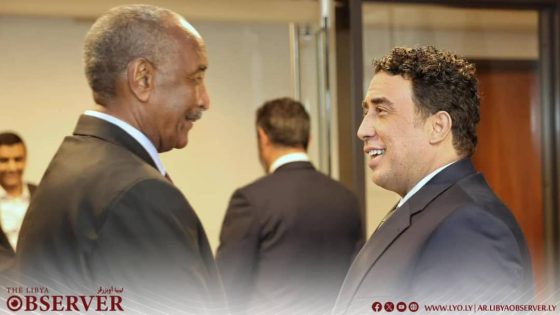 المنفي يبحث مع وزير خارجية السودان العلاقات الثنائية وملف النازحين