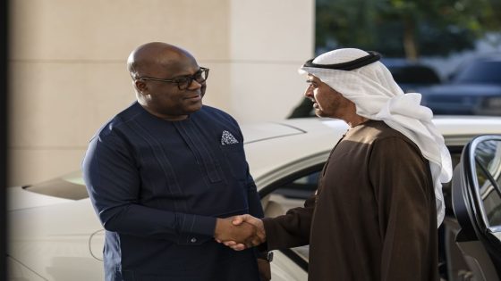 محمد بن زايد وتشيسكيدي يبحثان تطورات الشرق الأوسط وتعزيز التعاون الثنائي