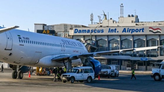 الخطوط الجوية السورية تستأنف رحلاتها من مطار دمشق الدولي