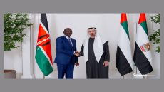 محمد بن زايد والرئيس الكيني يبحثان تعزيز التعاون والتطورات الإقليمية