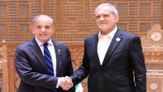 رئيس وزراء باكستان يبحث مع الرئيس الإيراني العودة إلى المفاوضات