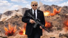 ترامب يهدد إيران بصورة مسلحة: “لا للرجل اللطيف”