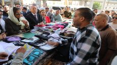 الأميرة لمياء بنت ماجد آل سعود تستطلع تطوير سوق العتبة بالقاهرة