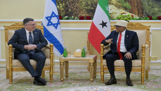 أرض الصومال تعلن افتتاح سفارة في القدس وسط تقارب دبلوماسي غير مسبوق مع إسرائيل