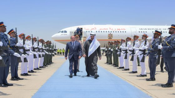 السيسي ومحمد بن زايد يبحثان تعزيز التعاون الثنائي ويؤكدان رفض الاعتداءات على سيادة الدول