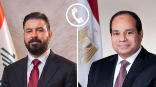 الرئيس السيسي يهنئ رئيس وزراء العراق ويؤكد دعم مصر لاستقرار العراق وتعزيز التعاون الثنائي