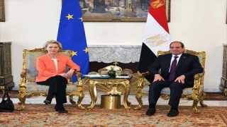 السيسي وفون دير لاين يؤكدان متانة الشراكة الاستراتيجية بين مصر والاتحاد الأوروبي من إيفيان