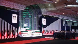 Dignitaries attend a farewell ceremony for Iran's late Supreme Leader Ayatollah Ali Khamenei, who was killed on February 28 during Israeli and U.S. airstrikes on Iran, for international delegates at the Imam Khomeini Grand Mosalla in Tehran, Iran July 3, 2026.  Majid Asgaripour/WANA (West Asia News Agency) via REUTERS  ATTENTION EDITORS - THIS PICTURE WAS PROVIDED BY A THIRD PARTY. ISRAEL OUT. NO COMMERCIAL OR EDITORIAL SALES IN ISRAEL. NO ACCESS FOR ISRAELI MEDIA. NO USE BBC PERSIAN. NO USE VOA PERSIAN. NO USE MANOTO. NO USE IRAN INTERNATIONAL. NO USE RADIO FARDA. DIGITAL: NO USE BBC PERSIAN. NO USE VOA PERSIAN. NO USE MANOTO. NO USE IRAN INTERNATIONAL. NO USE RADIO FARDA.