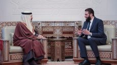 الرئيس السوري أحمد الشرع يصل الدوحة لتقديم العزاء في وفاة الأمير الوالد الشيخ حمد بن خليفة آل ثاني