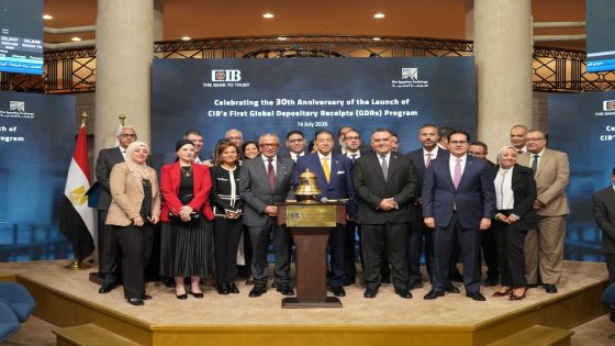 البورصة المصرية تحتفل بمرور 30 عامًا على إطلاق البنك التجاري الدولي (CIB)برنامج شهادات الإيداع الدولية في الأسواق العالمية