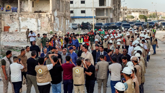 حفتر يوجه بتسريع إعادة إعمار بنغازي ويبحث حلول أزمة الكهرباء في ليبيا