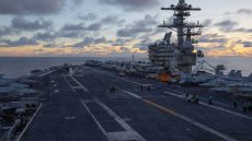 U.S. Sailors prepare for flight operations aboard Nimitz-class aircraft carrier USS George H.W. Bush (CVN 77), April 24, 2026. George H.W. Bush is deployed to the U.S. 5th Fleet area of operations to support maritime security and stability in the Middle East. (U.S. Navy photo)