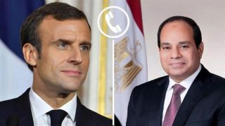 السيسي وماكرون يؤكدان مواصلة التنسيق لخفض التصعيد وتعزيز الاستقرار الإقليمي
